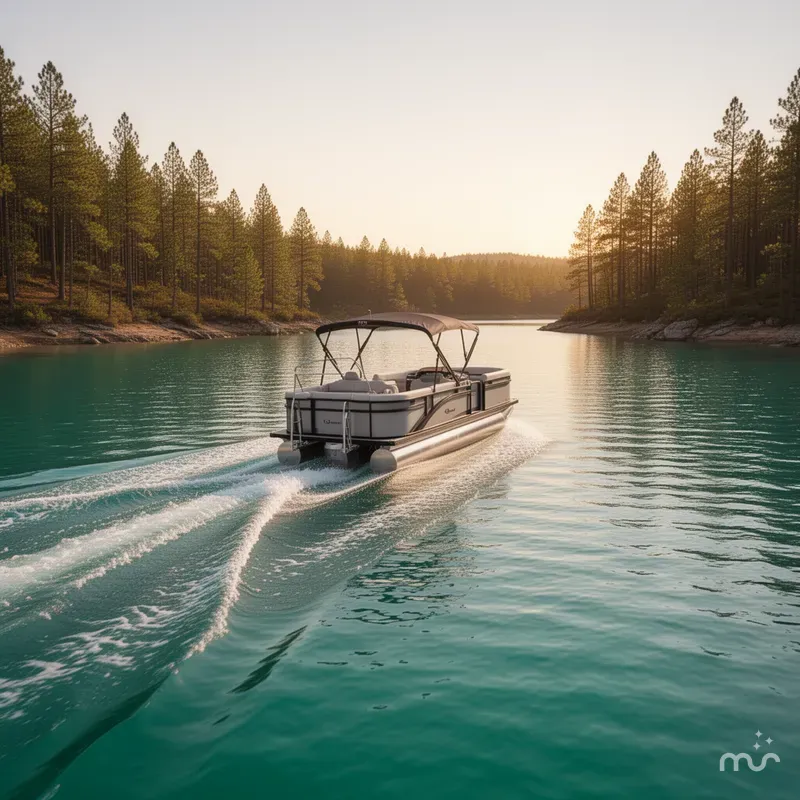 The Image of Qwest 22 Lanai E-Class TriToon 2025 - 0
