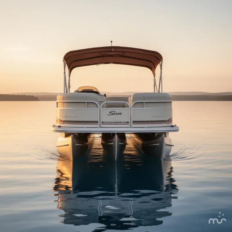 Slide: The Image of Sun Tracker Party Barge 21 Signature Series 2011 - 2