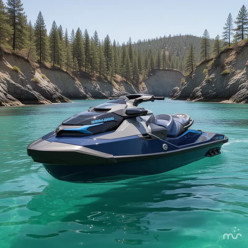 Slide: The Image of Sea-Doo GTX 230 Tech, Audio, iDF, iBR 2026 - 2