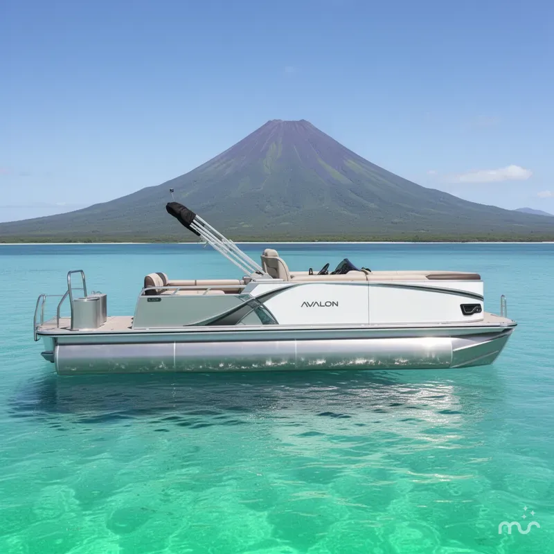 Slide: The Image of Avalon LSZ Cruise Rear Bench - 26' 2026 - 2