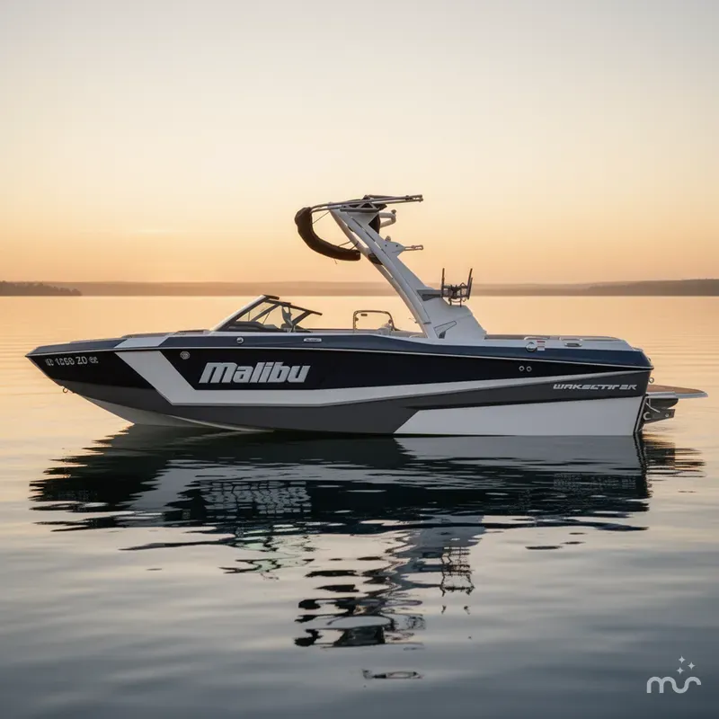 Slide: The Image of Malibu Wakesetter 21 LX 2024 - 2