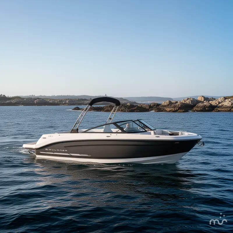 Slide: The Image of Bayliner VR6 Bowrider OB 2026 - 2