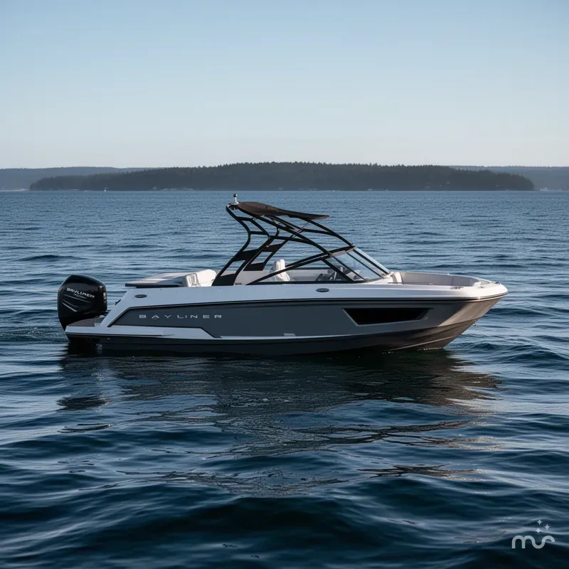 Slide: The Image of Bayliner VR4 Bowrider OB 2026 - 2