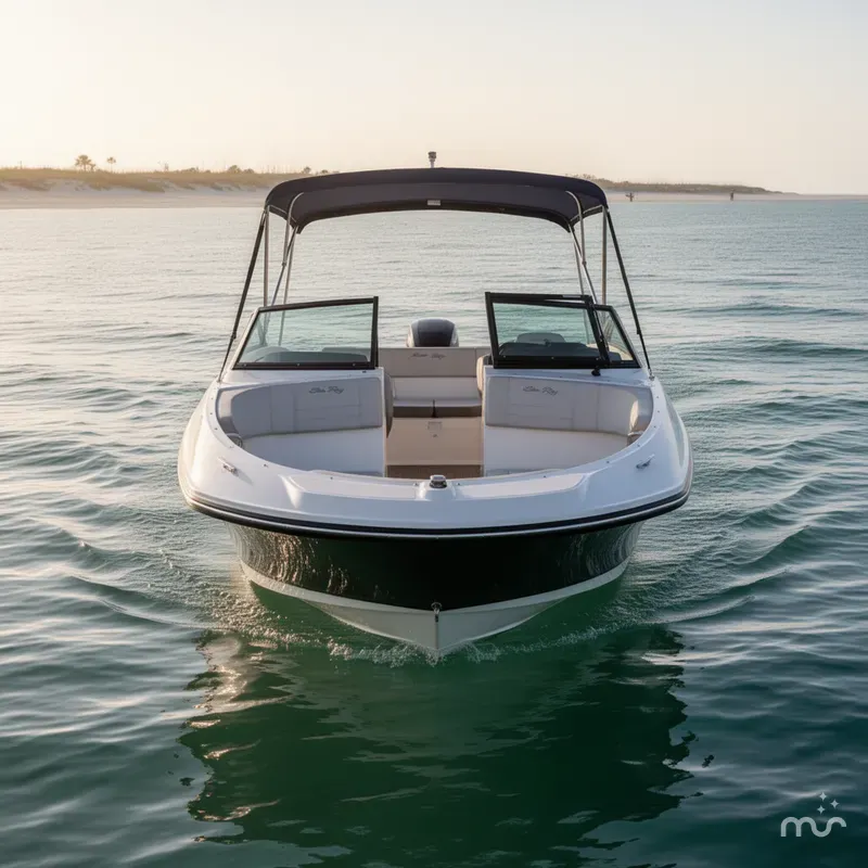 Slide: The Image of Sea Ray SPX 210 Outboard 2020 - 1