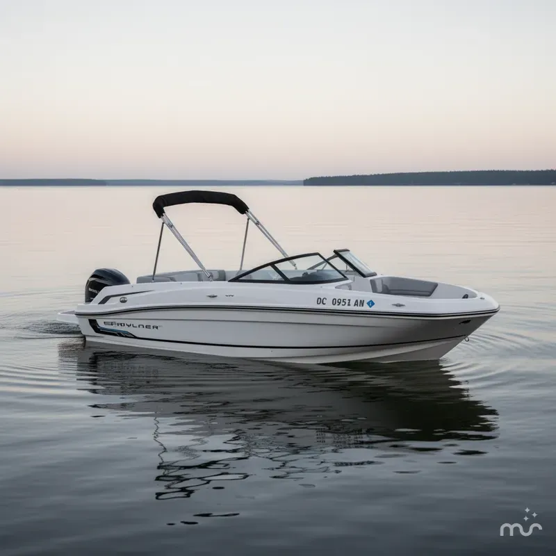 Slide: The Image of Bayliner VR6 Bowrider OB 2022 - 3