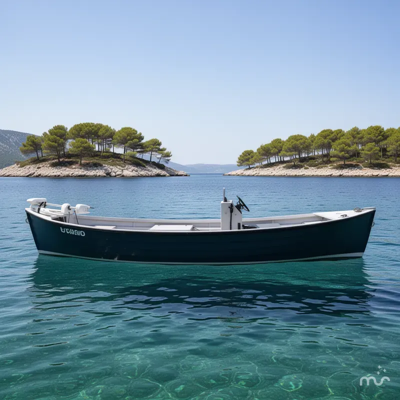 Slide: The Image of Custom Reno Lake Skiff 2022 - 0