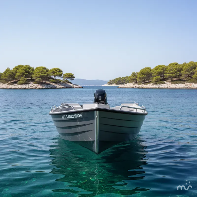 Slide: The Image of Custom Reno Lake Skiff 2022 - 1