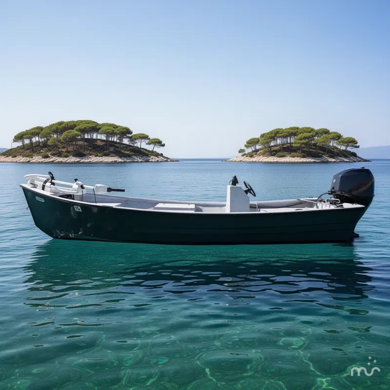 Slide: The Image of Custom Reno Lake Skiff 2022 - 2