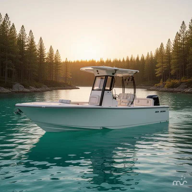 The Image of Sea Born LX24 Center Console 2026 - 0