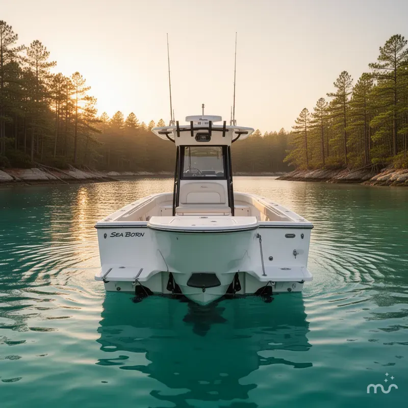 Slide: The Image of Sea Born LX24 Center Console 2026 - 3