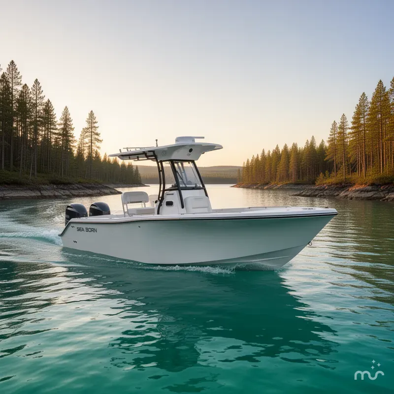 Slide: The Image of Sea Born LX24 Center Console 2026 - 4