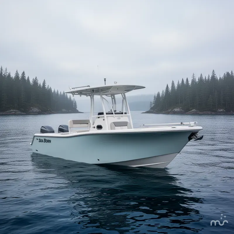 Slide: The Image of Sea Born LX21 Center Console 2026 - 1