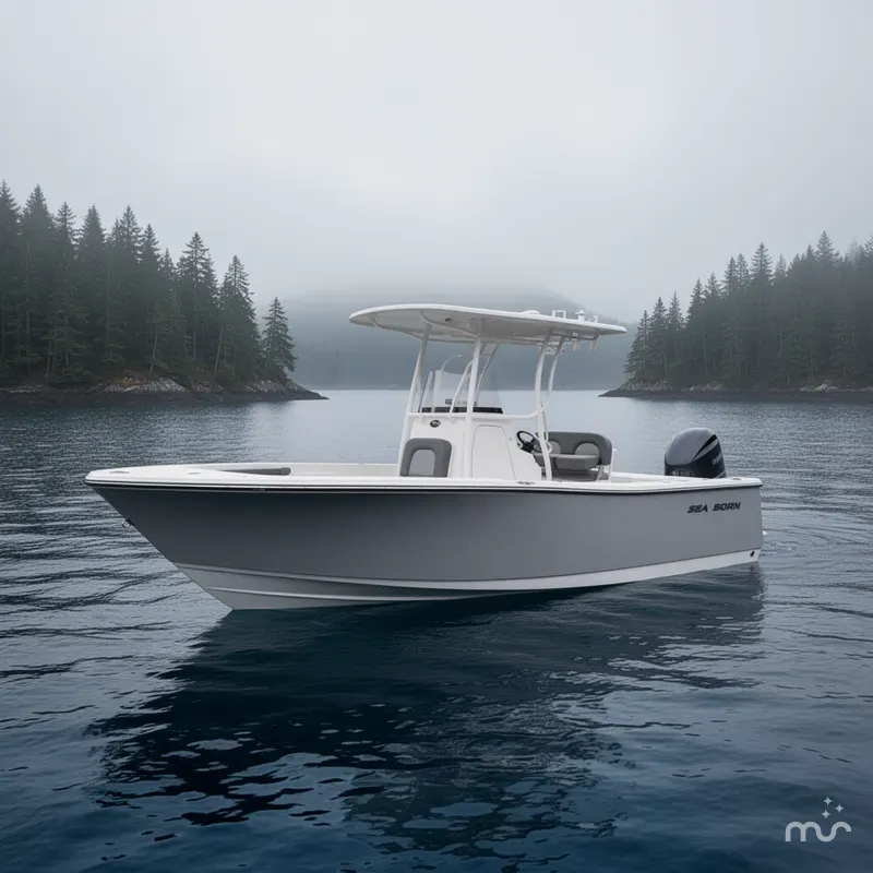 Slide: The Image of Sea Born LX21 Center Console 2026 - 2