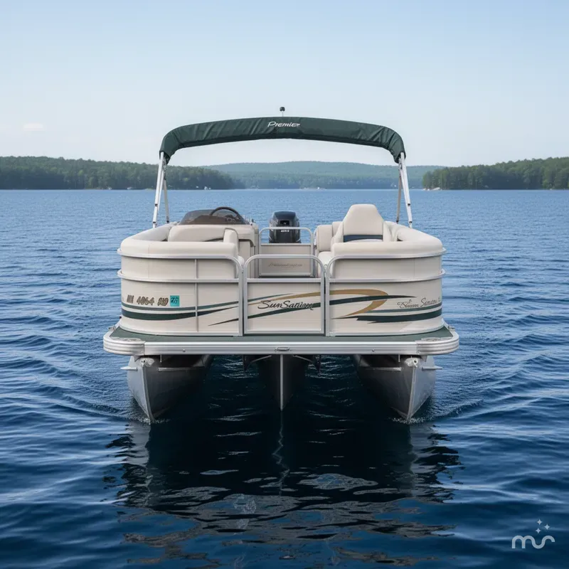 Slide: The Image of Premier 210 SunSation Pontoon 2007 - 1