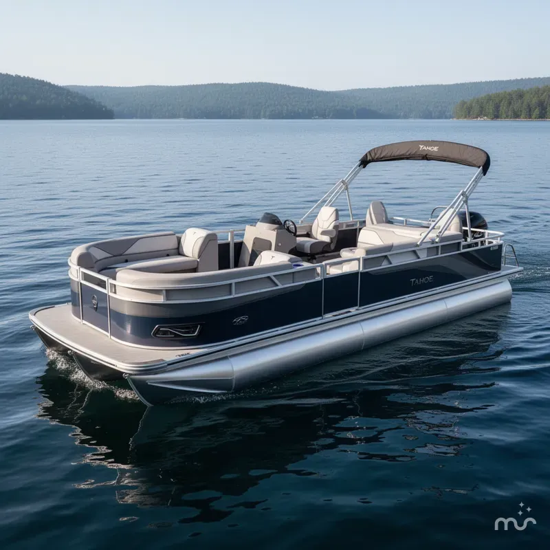 Slide: The Image of Tahoe Sport 200HP Rear Fish 2385 Tritoon 2026 - 0