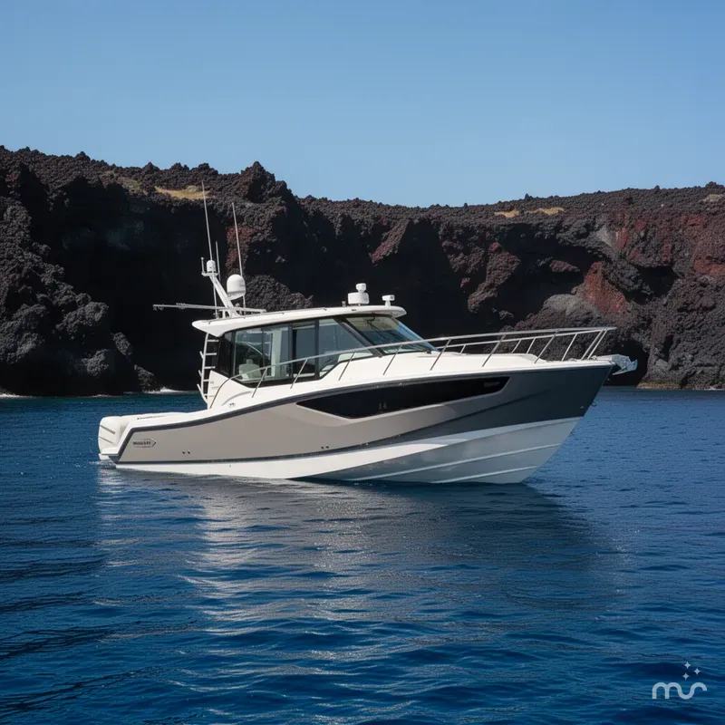 Slide: The Image of Boston Whaler 405 Conquest 2026 - 2