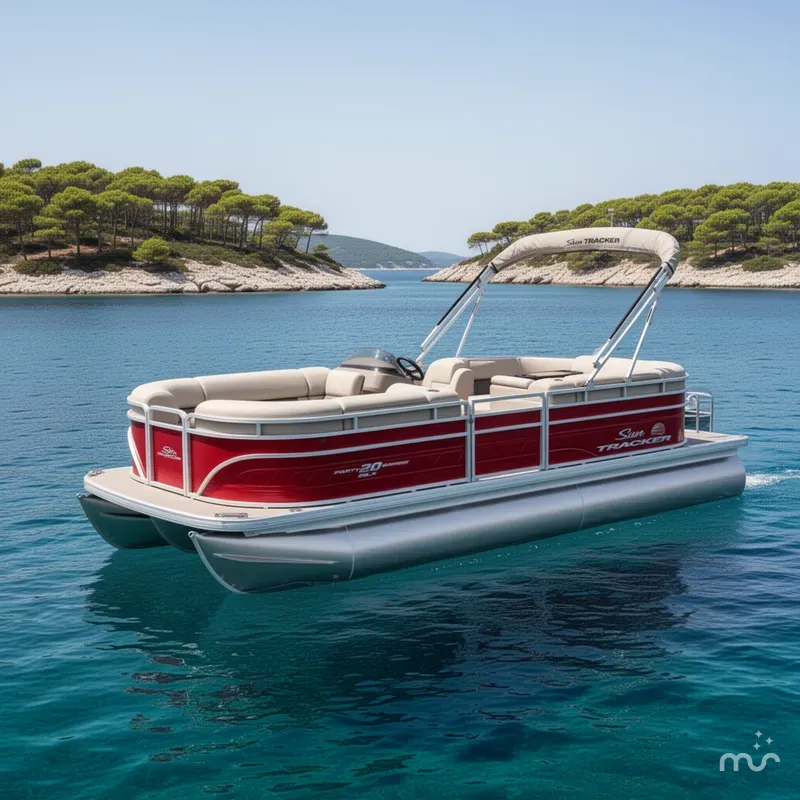 The Image of Sun Tracker Party Barge 20 DLX 2025 - 0