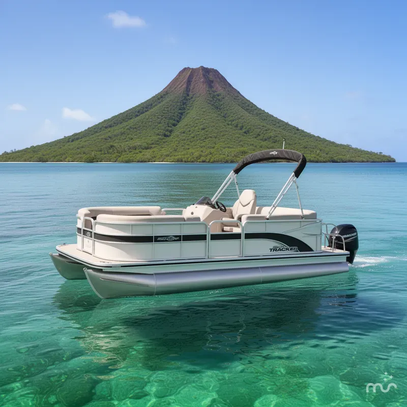 The Image of Sun Tracker Party Barge 16 DLX 2026 - 0