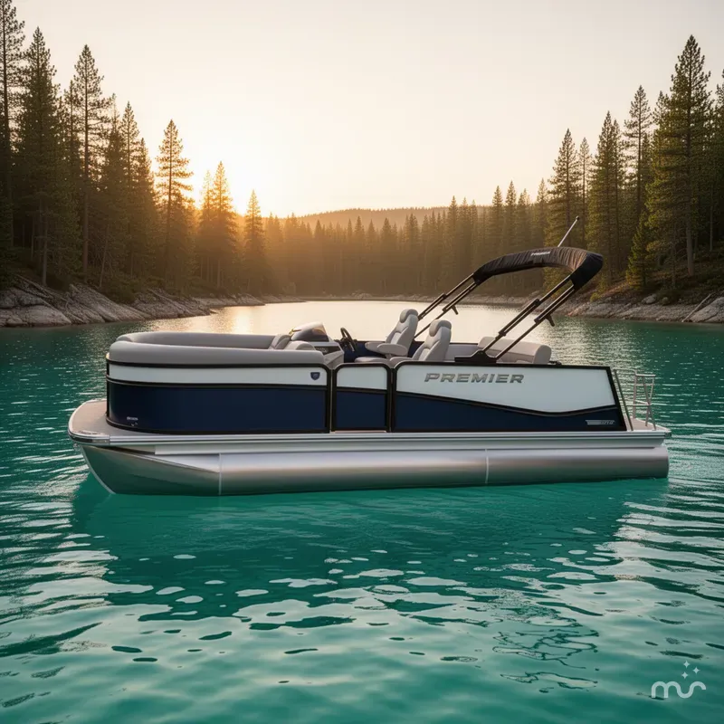Slide: The Image of Premier 210 Sunsation RL Tritoon 2026 - 2