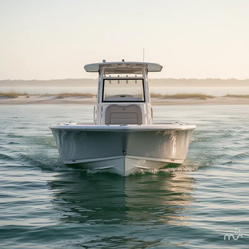 Slide: The Image of Sportsman Masters 267OE Bay Boat 2021 - 3