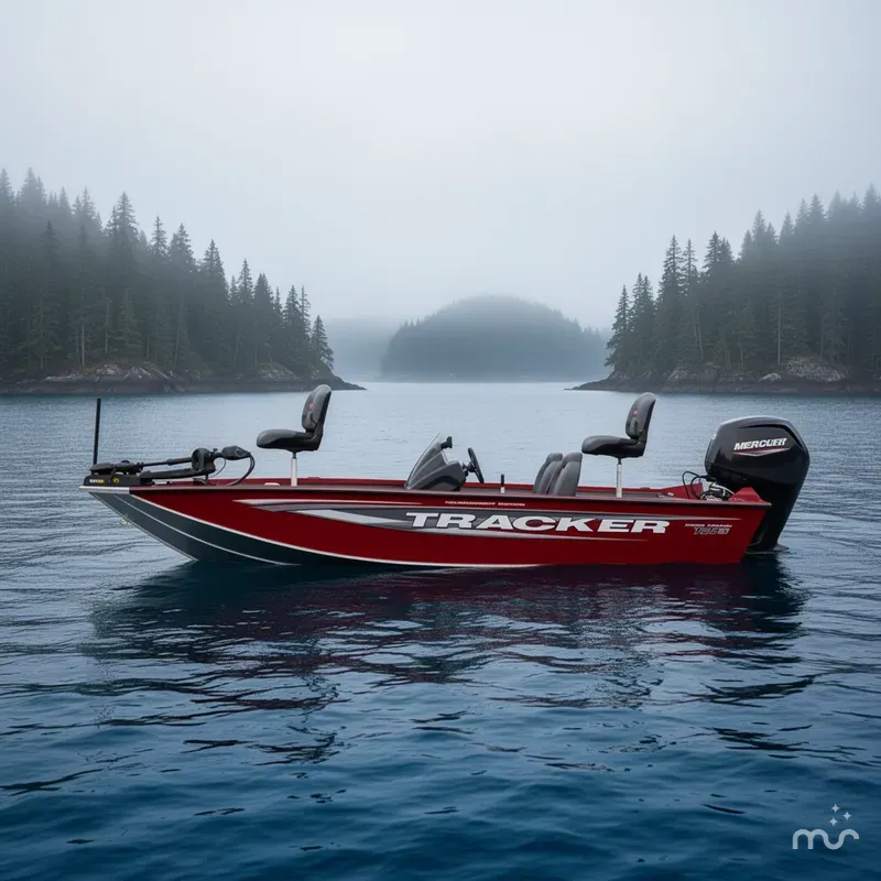 Slide: The Image of Tracker Pro Team 175 2025 - 2