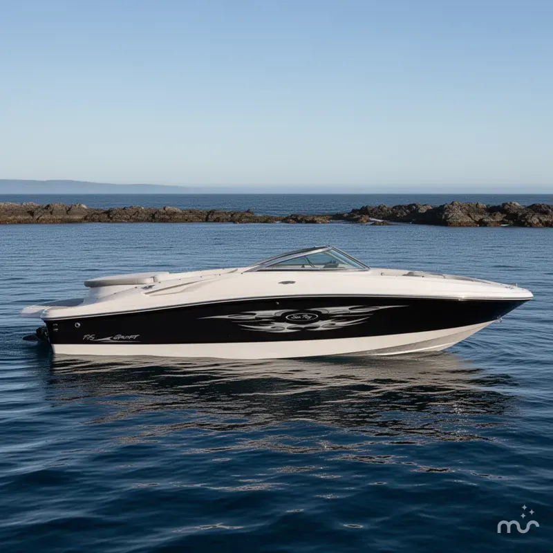 Slide: The Image of Sea Ray 195BR Sport 2008 - 2