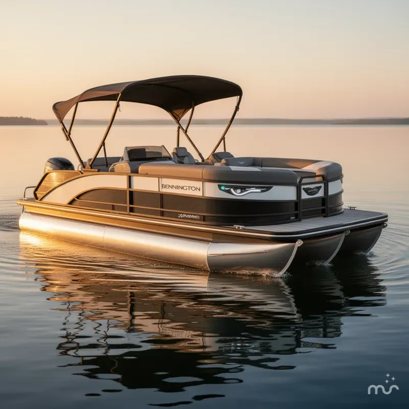 The Image of Bennington 24MSBSE Tritoon Pontoon 2025 - 0
