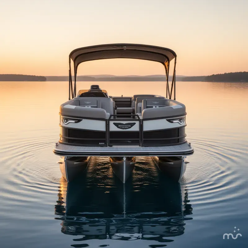 Slide: The Image of Bennington 24MSBSE Tritoon Pontoon 2025 - 3