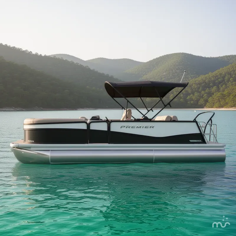 Slide: The Image of Premier 230 Sunsation RL Tritoon 2026 - 2