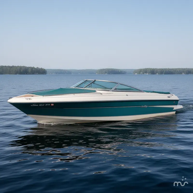Slide: The Image of Sea Ray 240 Bow Rider 1995 - 0
