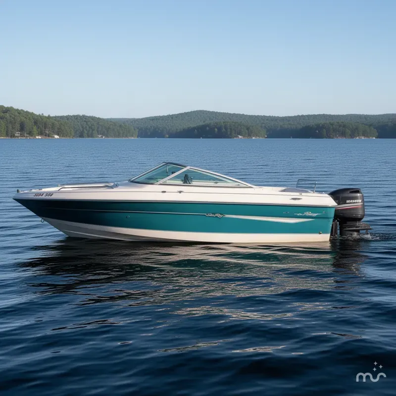 Slide: The Image of Sea Ray 240 Bow Rider 1995 - 1