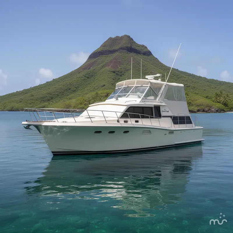 Slide: The Image of Chris-Craft 381 Catalina 1988 - 2