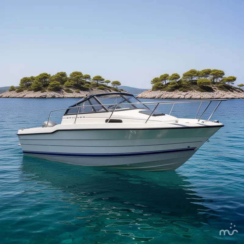 Slide: The Image of Bayliner 2002 Trophy Walkaround 1993 - 2