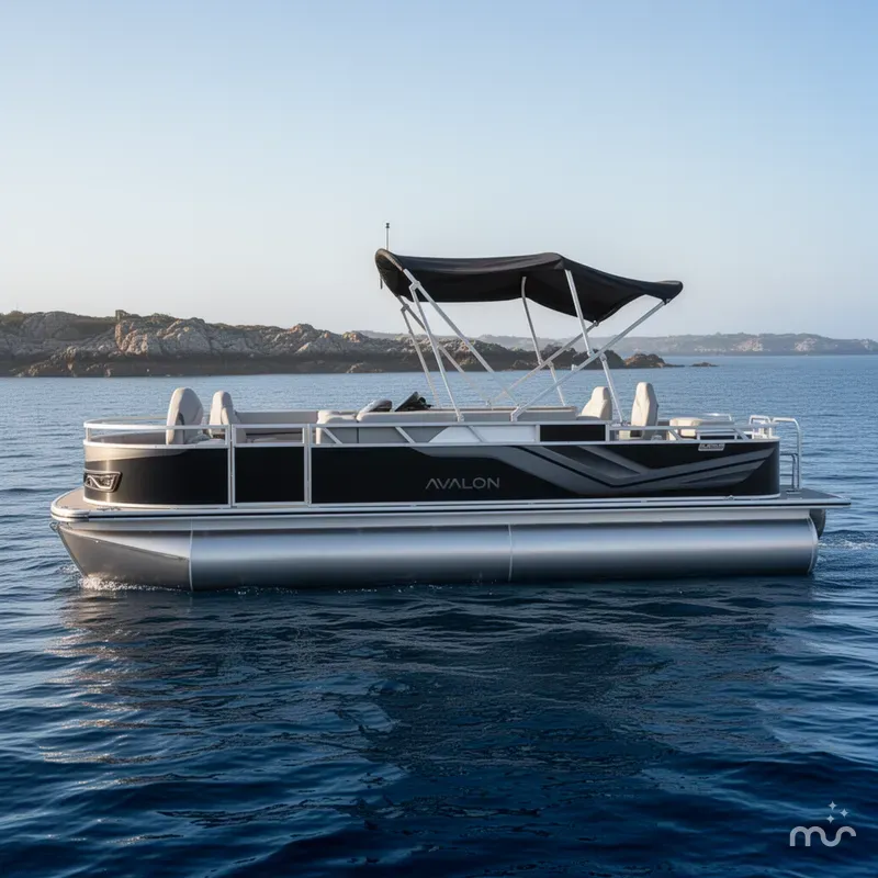 Slide: The Image of Avalon Venture 85 Rear Fish - 21' 2026 - 2