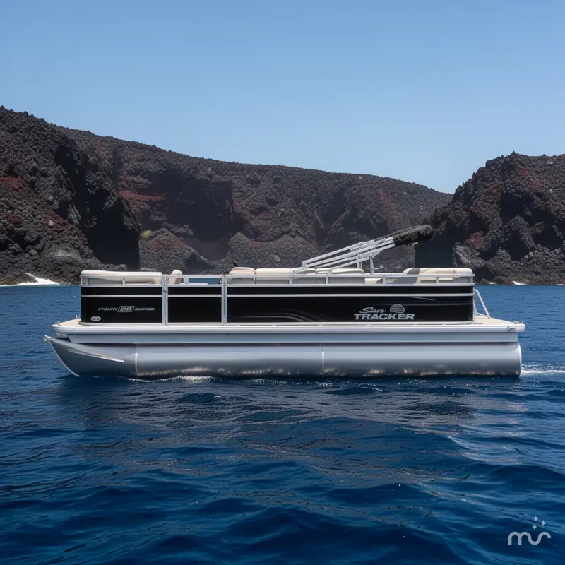 Slide: The Image of Sun Tracker Fishin' Barge 20 DLX 2026 - 2