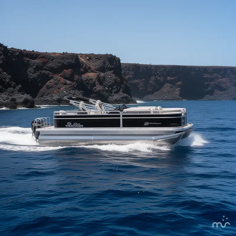 Slide: The Image of Sun Tracker Fishin' Barge 20 DLX 2026 - 4