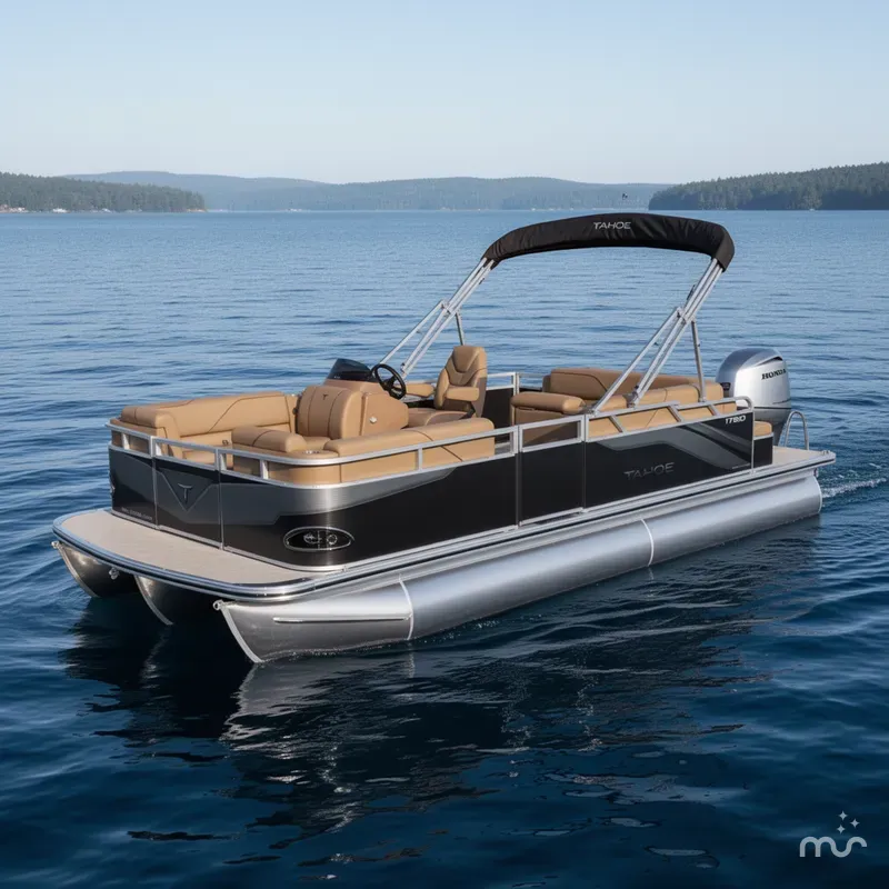 Slide: The Image of Tahoe Sport 1780 Cruise Rear Bench (CRB) & Honda 4-Stroke EFI 2026 - 0