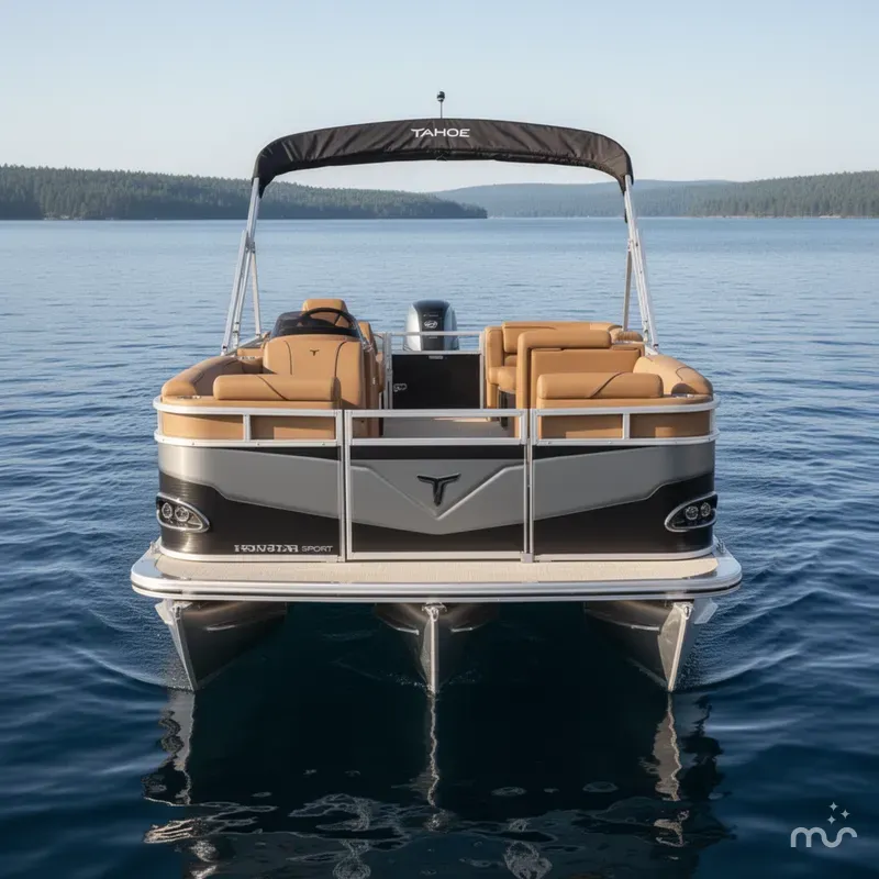 Slide: The Image of Tahoe Sport 1780 Cruise Rear Bench (CRB) & Honda 4-Stroke EFI 2026 - 1
