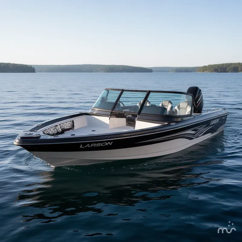 Slide: The Image of Larson FX 1850 DC Fiberglass Fishing Boat 2016 - 1