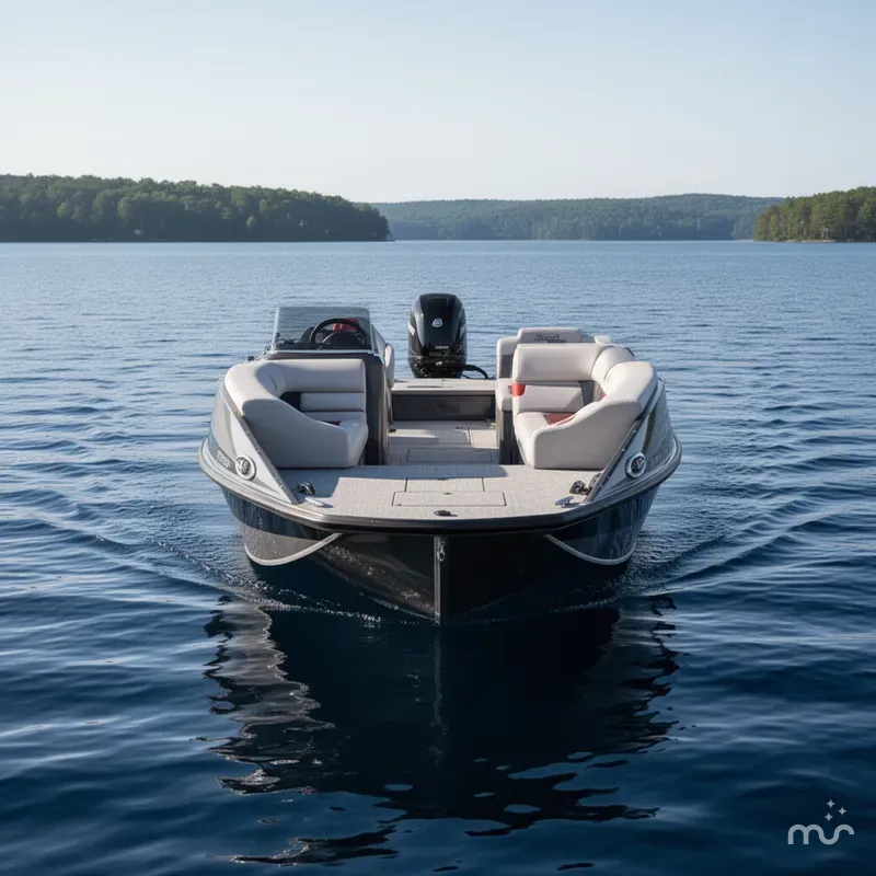 Slide: The Image of Princecraft Ventura 224 Deckboat & Mercury 4-Stroke EFI 2026 - 1