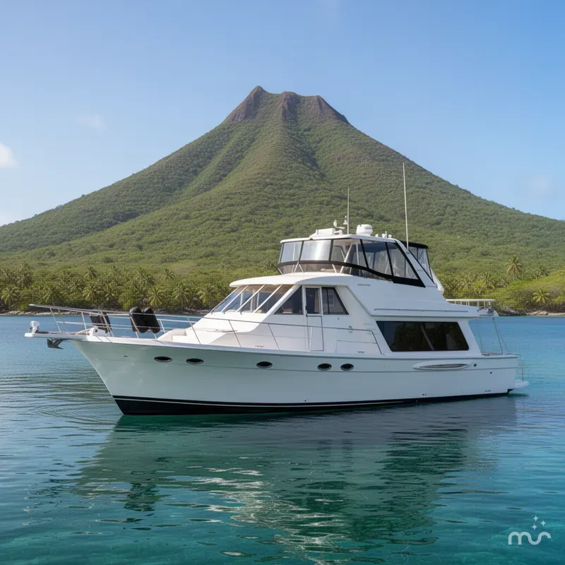 Slide: The Image of Meridian 490 Pilothouse 2004 - 4