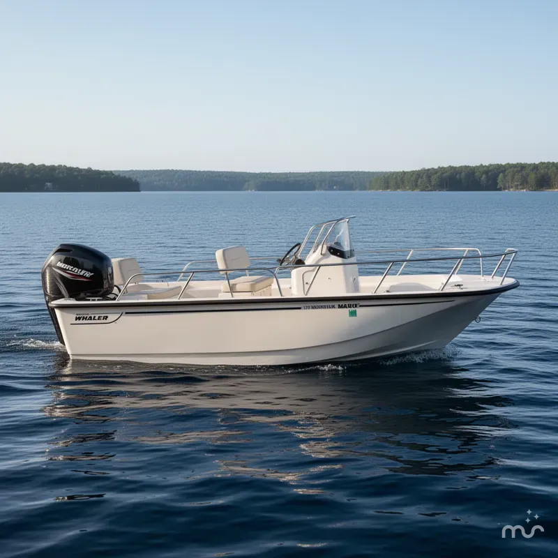Slide: The Image of Boston Whaler 170 Montauk 2024 - 0