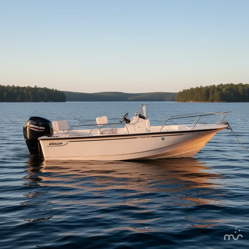 Slide: The Image of Boston Whaler 170 Montauk 2024 - 2