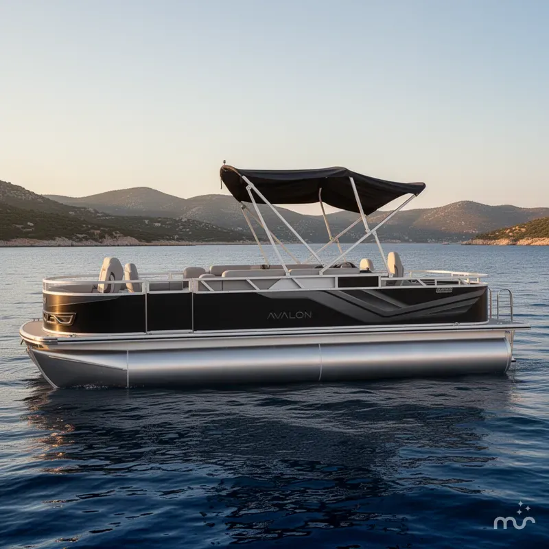 Slide: The Image of Avalon Venture 85 Rear Fish - 21' 2026 - 2