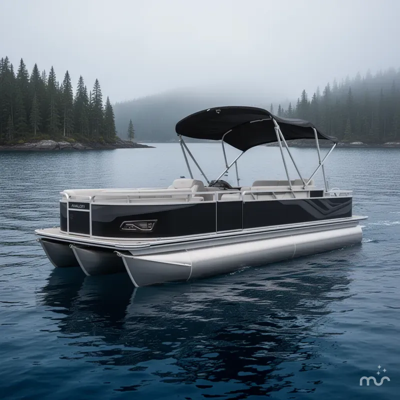 Slide: The Image of Avalon Venture 85 Rear Fish - 21' 2026 - 2