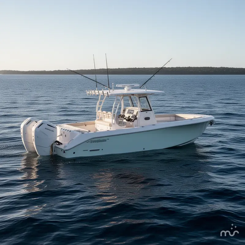 The Image of Everglades 395 Center Console 2025 - 0