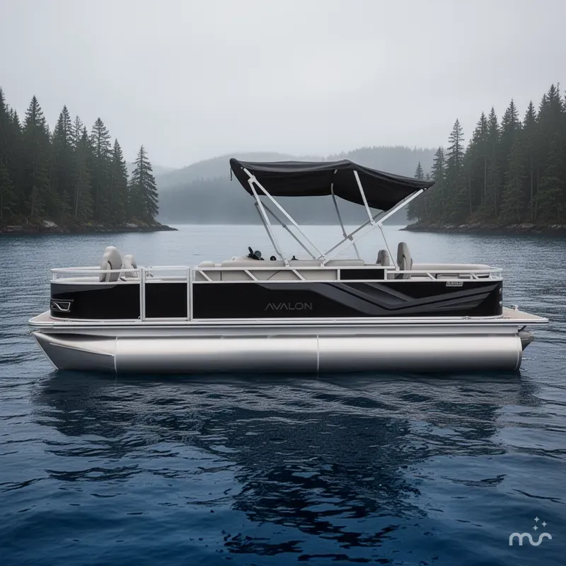 Slide: The Image of Avalon Venture 85 Rear Fish - 21' 2026 - 2