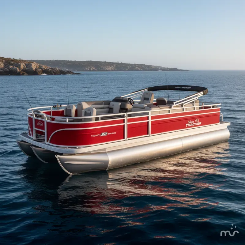 The Image of Sun Tracker Fishin' Barge 22 DLX 2026 - 0