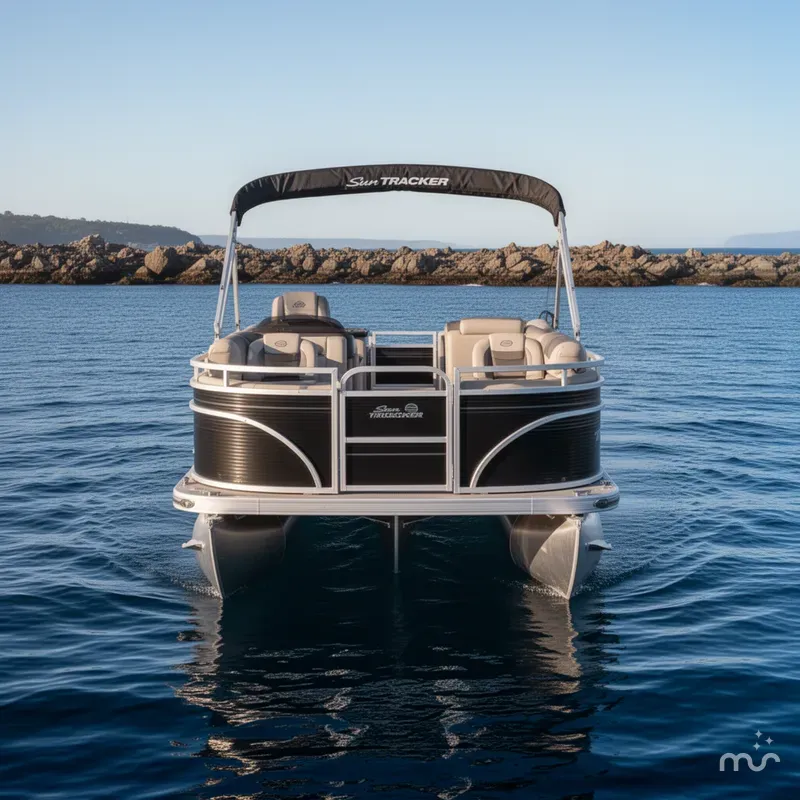 Slide: The Image of Sun Tracker Fishin' Barge 22 DLX 2026 - 3