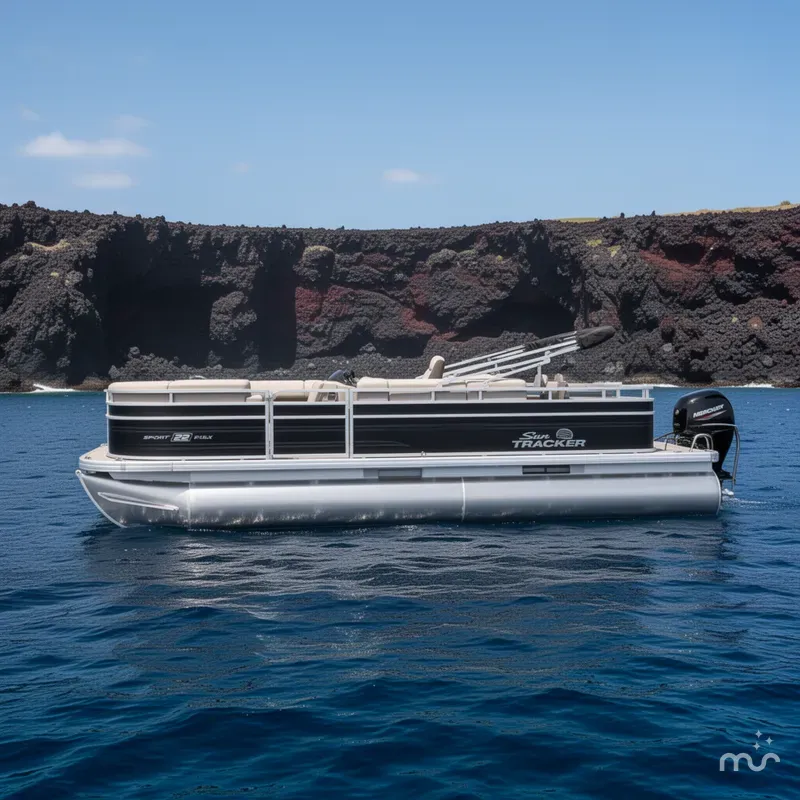 Slide: The Image of Sun Tracker SportFish 22 DLX 2026 - 2